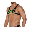 H4RNESS06 Arnes de Pecho 4WAY Verde Talla Unica