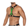 H4RNESS06 Arnes de Pecho 4WAY Verde Talla Unica