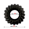 Anillo para el Pene Sawtooth Silicona Liquida 25 mm