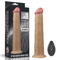 Vibrador Realista con Rotacion Doble Capa 10