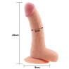 Dildo The Ultra Soft Dude 88 Natural